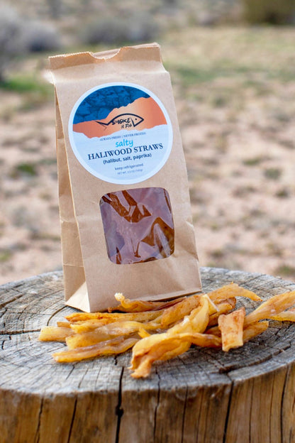 HaliWOOD Straws (Halibut Solomka w/ Paprika) - Smoke It Fish