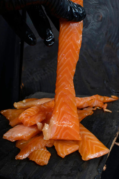 Smoky Velvet ( Smoked Salmon Bellies ) - Smoke It Fish